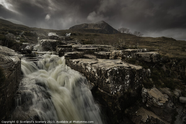 Ardessie waterfalls, Northwest highlands, Scotland. Picture Board by Scotland's Scenery