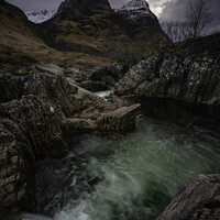 Buy canvas prints of River Coe, Glencoe, Highlands Scotland. by Scotland's Scenery