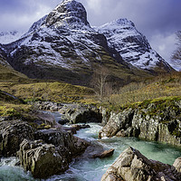 Buy canvas prints of Glencoe, Highlands, Scotland. by Scotland's Scenery