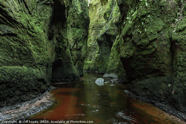 Devils Pulpit Picture Board by Scotland's Scenery