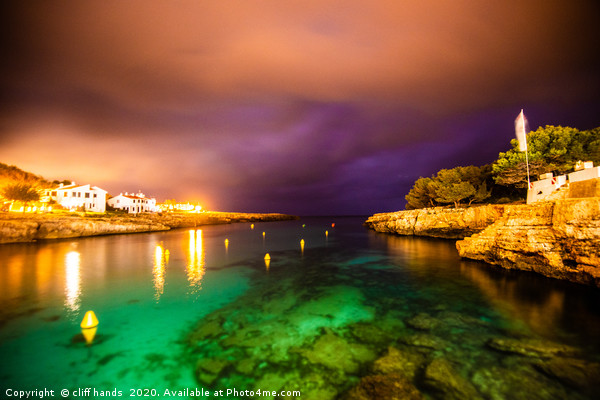 Cala Blanca coast, Menorca. Picture Board by Scotland's Scenery