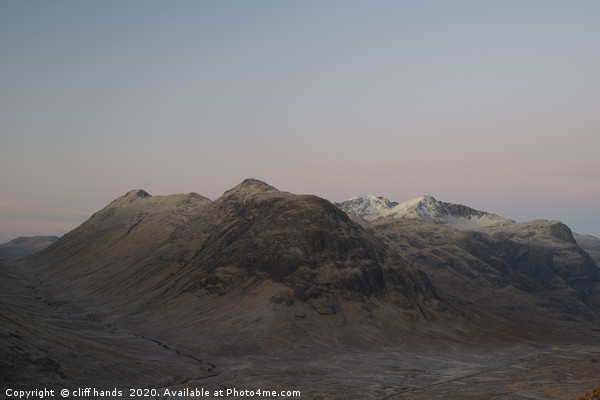 Glencoe Mountain Range Picture Board by Scotland's Scenery