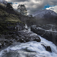 Buy canvas prints of Glen Etive, Highlands, Scotland. by Scotland's Scenery