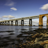 Buy canvas prints of Tay Rail Bridge by Scotland's Scenery