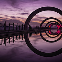 Buy canvas prints of Falkirk wheel Canal Approach by Scotland's Scenery