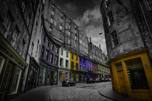 victoria street, edinburgh, scotland. Picture Board by Scotland's Scenery
