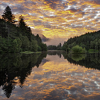 Buy canvas prints of Glencoe Lochan Sunrise, highlands, Scotland. by Scotland's Scenery