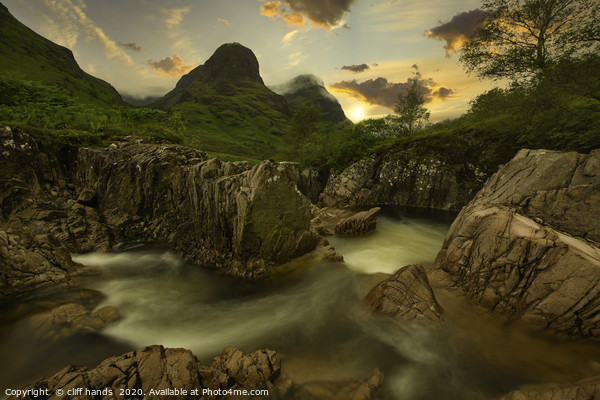 River Coe, Glencoe, Highlands, Scotland. Picture Board by Scotland's Scenery