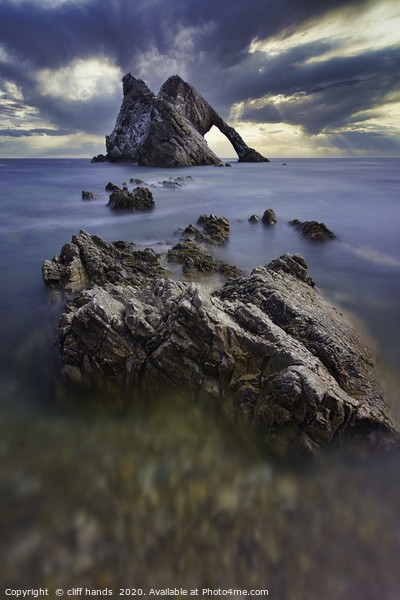 Bow Fiddle Rock Picture Board by Scotland's Scenery