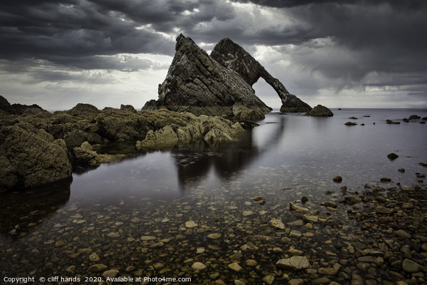 Bow Fiddle Rock Reflections Picture Board by Scotland's Scenery