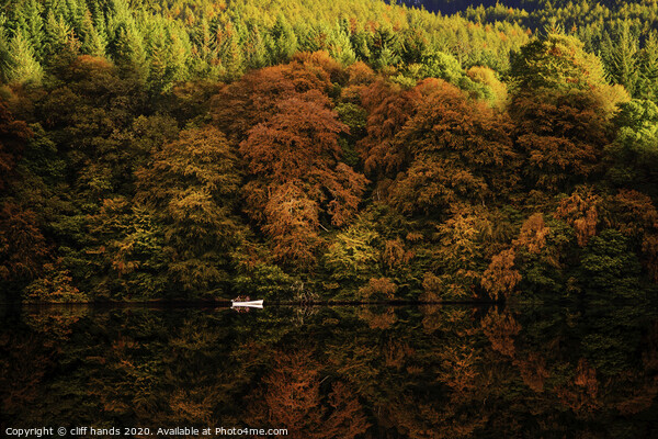 Loch Faskally, Perthshire, Scotland in Autumn. Picture Board by Scotland's Scenery
