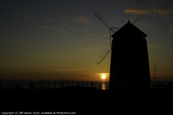 St Monans windmill at sunet. Picture Board by Scotland's Scenery