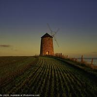 Buy canvas prints of St Monans windmill at sunset by Scotland's Scenery