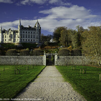 Buy canvas prints of Dunrobin Castle, Highlands, Scotland. by Scotland's Scenery