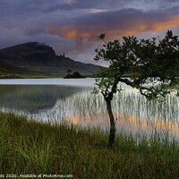 Buy canvas prints of loch fada, isle of skye with views to storr. by Scotland's Scenery