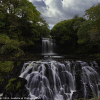 Buy canvas prints of Mealt falls, isle of skye. by Scotland's Scenery