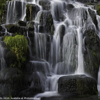 Buy canvas prints of bridal veil falls, isle of skye close up. by Scotland's Scenery