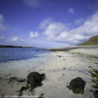 Buy canvas prints of Coral beach, isle of Skye. by Scotland's Scenery