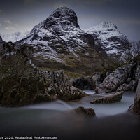 Buy canvas prints of River coe, Glencoe. by Scotland's Scenery