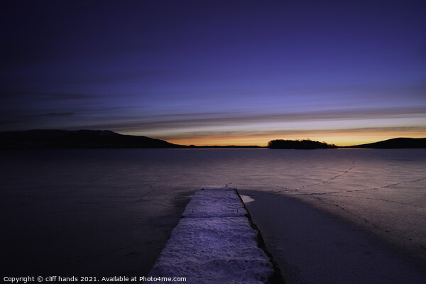 Loch Leven pier at sunrise. Picture Board by Scotland's Scenery