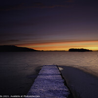 Buy canvas prints of A sunrise over Loch Leven  by Scotland's Scenery
