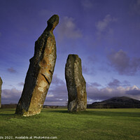Buy canvas prints of Standing Stones scotland by Scotland's Scenery