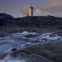 Buy canvas prints of Elie lighthouse, fife, scotland at sunset by Scotland's Scenery