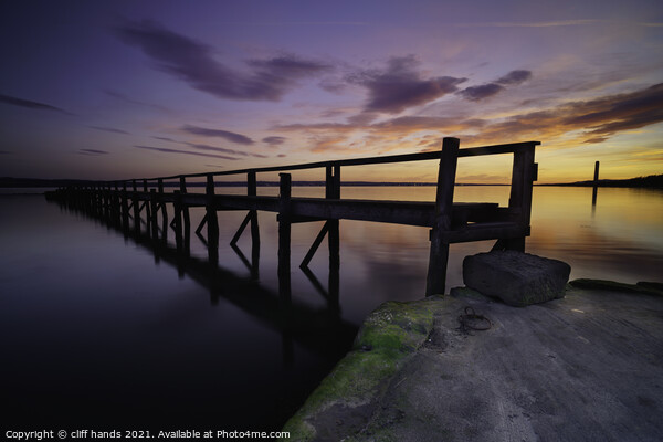 Culross pier, Fife, Scotland Picture Board by Scotland's Scenery