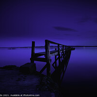Buy canvas prints of blue hour at culross fife by Scotland's Scenery