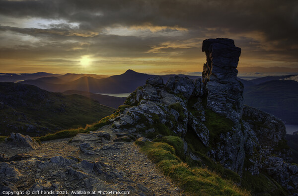 Sunrise at the Cobbler, Scotland Picture Board by Scotland's Scenery