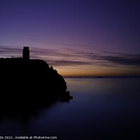 Buy canvas prints of sunrise over Ha lighthouse in aberdour, fife, scotland. by Scotland's Scenery