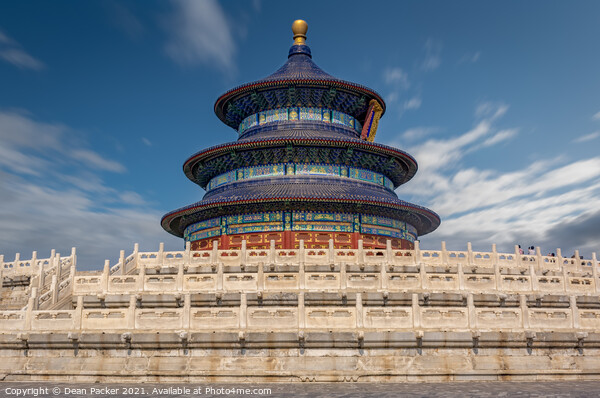 Temple of Heaven - Beijing Picture Board by Dean Packer