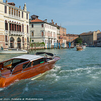 Buy canvas prints of Grand Canal Venice by Dean Packer