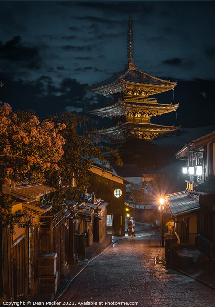 Kyoto - Yasaka Pagoda Picture Board by Dean Packer