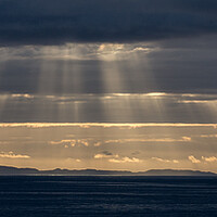 Buy canvas prints of Sun Rays from Gairloch, Scotland by Christopher Stores