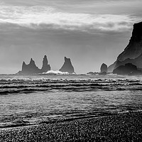Buy canvas prints of Vic Beach, Iceland by Christopher Stores