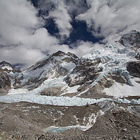 Buy canvas prints of Everest and the Khumbu Glacier by Christopher Stores