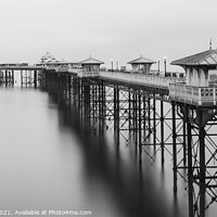 Buy canvas prints of Tranquil Dawn on the Desolate Pier by Clive Ingram