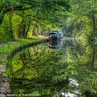 Buy canvas prints of Serene Canal Dreams by Clive Ingram