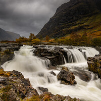 Buy canvas prints of Thundering Scottish Fall by Clive Ingram