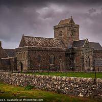 Buy canvas prints of Historic Iona Abbey by Clive Ingram