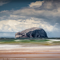 Buy canvas prints of Bass Rock seascape by Clive Ingram