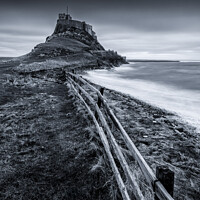 Buy canvas prints of Stormy castle view by Clive Ingram