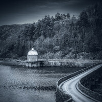Buy canvas prints of Pump House black and white by Clive Ingram