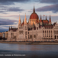 Hungarian Parliament Building Sunlight