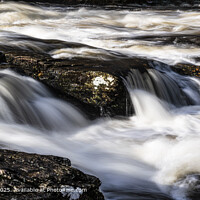 River Dochart Waterfall Landscape
