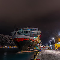 Buy canvas prints of Night boat by Clive Ingram