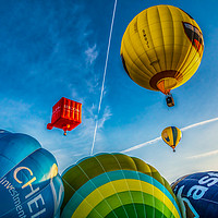 Buy canvas prints of Colourful Dreams Take Flight by Clive Ingram