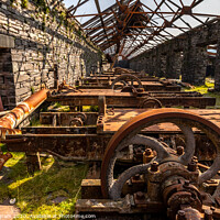 Buy canvas prints of The Forgotten Cutting Shed by Clive Ingram