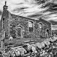 Buy canvas prints of Abandoned Kirk by Clive Ingram